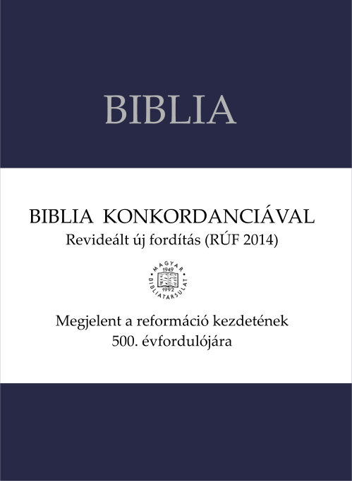 Biblia konkordanciával nagy, vászonkötés (RÚF)
