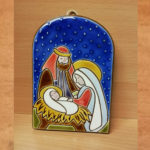 Kerámia kép (Mária)