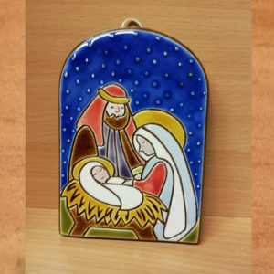 Kerámia kép (Mária)