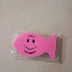 Radír - halalakú (rózsaszín) - Good News