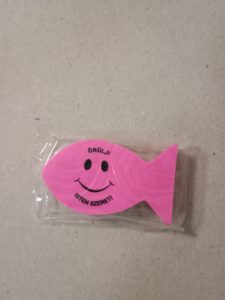 Radír - halalakú (rózsaszín) - Good News