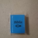 Radír - Biblia, könyvalakú (kék) - Good News