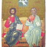K25 Szent háromság 20x28 - Szent Ferenc Ikonműhely